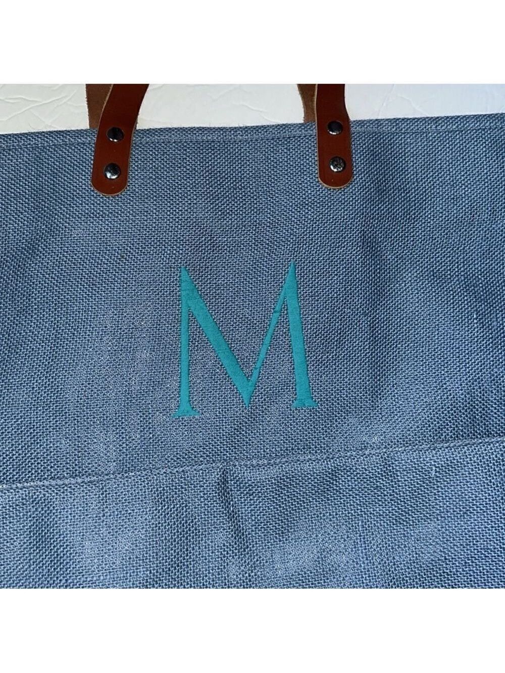 “M” Tote Bag - Picture 2 of 6